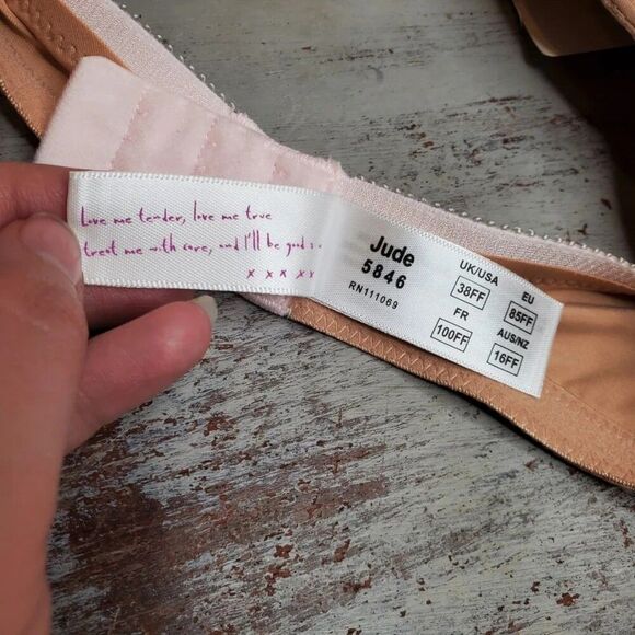 new Panache Jude Moulded T-Shirt Bra 38DDDDD 38H  New with tags - Picture 5 of 7